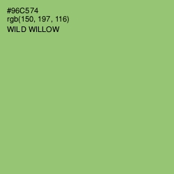 #96C574 - Wild Willow Color Image