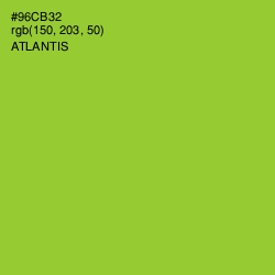 #96CB32 - Atlantis Color Image