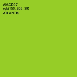 #96CD27 - Atlantis Color Image