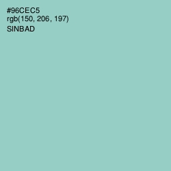 #96CEC5 - Sinbad Color Image