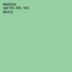 #96D0A2 - Vista Blue Color Image