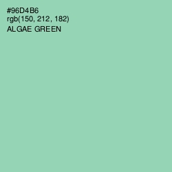 #96D4B6 - Algae Green Color Image