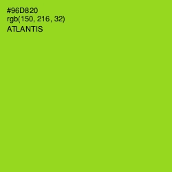 #96D820 - Atlantis Color Image