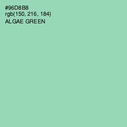 #96D8B8 - Algae Green Color Image