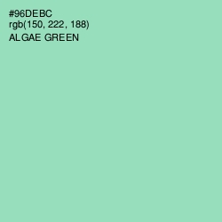 #96DEBC - Algae Green Color Image