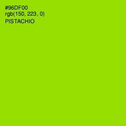 #96DF00 - Pistachio Color Image