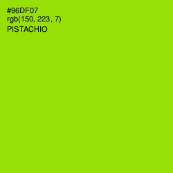#96DF07 - Pistachio Color Image