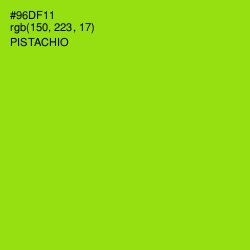 #96DF11 - Pistachio Color Image