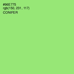 #96E775 - Conifer Color Image