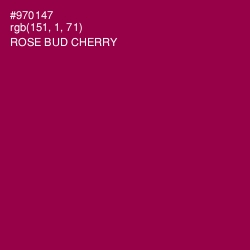 #970147 - Rose Bud Cherry Color Image