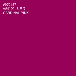 #970157 - Cardinal Pink Color Image