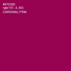 #970350 - Cardinal Pink Color Image