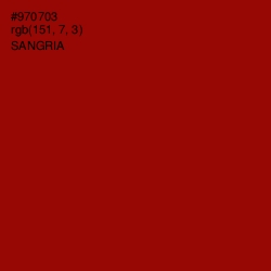 #970703 - Sangria Color Image