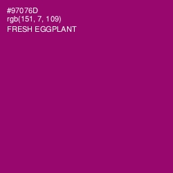 #97076D - Fresh Eggplant Color Image