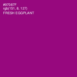 #97087F - Fresh Eggplant Color Image