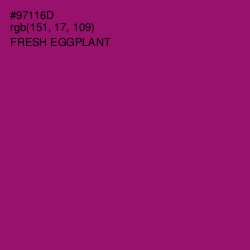 #97116D - Fresh Eggplant Color Image