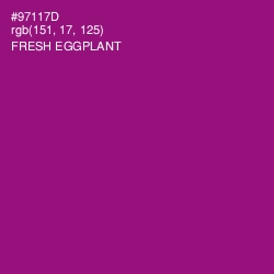 #97117D - Fresh Eggplant Color Image