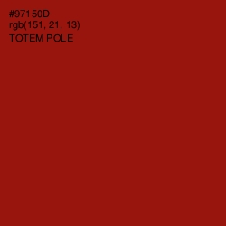 #97150D - Totem Pole Color Image