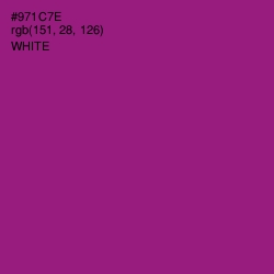 #971C7E - Fresh Eggplant Color Image