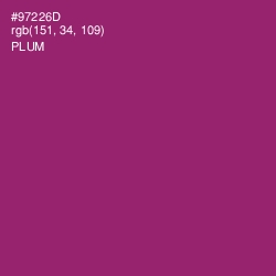 #97226D - Plum Color Image