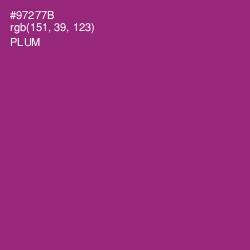 #97277B - Plum Color Image