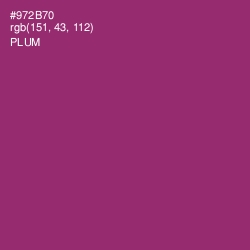 #972B70 - Plum Color Image