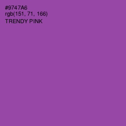 #9747A6 - Trendy Pink Color Image