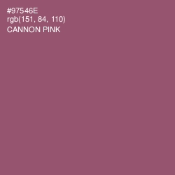 #97546E - Cannon Pink Color Image