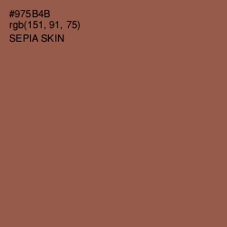 #975B4B - Sepia Skin Color Image