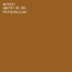 #975F21 - Potters Clay Color Image