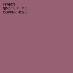 #976073 - Copper Rose Color Image