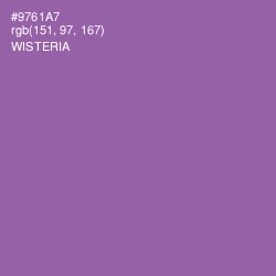 #9761A7 - Wisteria Color Image