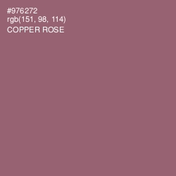 #976272 - Copper Rose Color Image