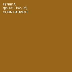 #97661A - Corn Harvest Color Image