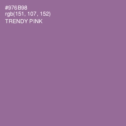 #976B98 - Trendy Pink Color Image