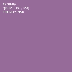 #976B99 - Trendy Pink Color Image
