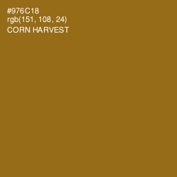 #976C18 - Corn Harvest Color Image