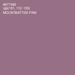 #977085 - Mountbatten Pink Color Image