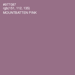 #977087 - Mountbatten Pink Color Image