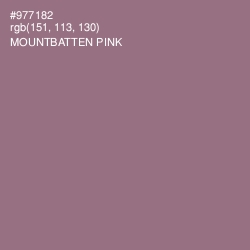 #977182 - Mountbatten Pink Color Image