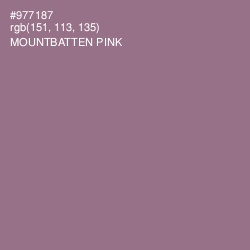 #977187 - Mountbatten Pink Color Image