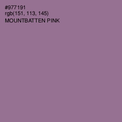 #977191 - Mountbatten Pink Color Image
