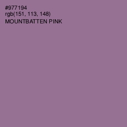 #977194 - Mountbatten Pink Color Image