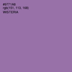 #9771A8 - Wisteria Color Image