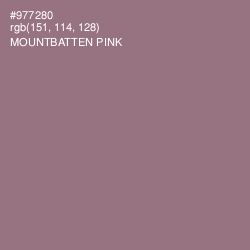 #977280 - Mountbatten Pink Color Image