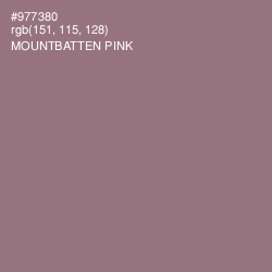 #977380 - Mountbatten Pink Color Image