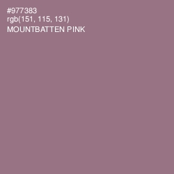 #977383 - Mountbatten Pink Color Image