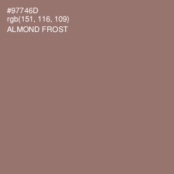 #97746D - Almond Frost Color Image
