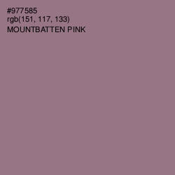 #977585 - Mountbatten Pink Color Image