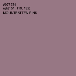 #977784 - Mountbatten Pink Color Image
